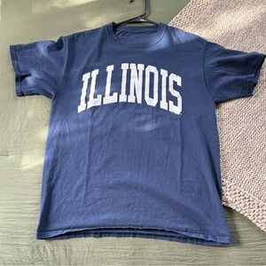 Illinois Kids Navy Blue T-Shirt